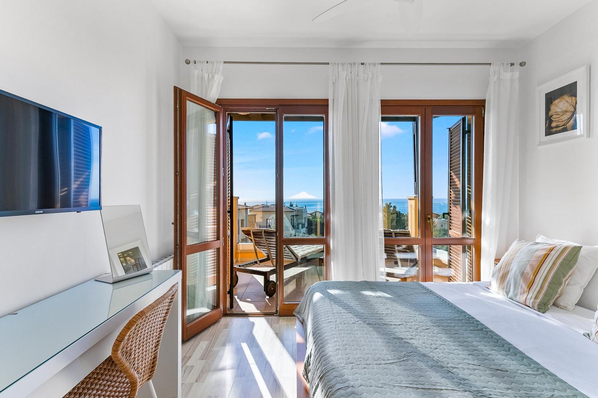 2 Bedroom Apartment Thalassa With Sea And Sunset Views, Aphrodite Hills Resort Куклия Экстерьер фото