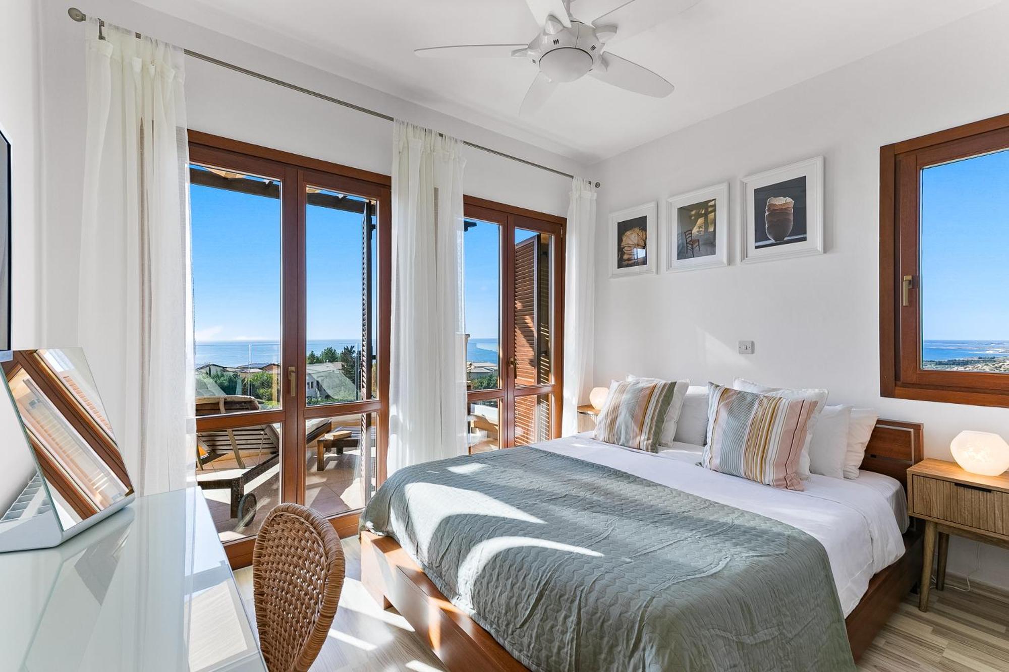 2 Bedroom Apartment Thalassa With Sea And Sunset Views, Aphrodite Hills Resort Куклия Экстерьер фото