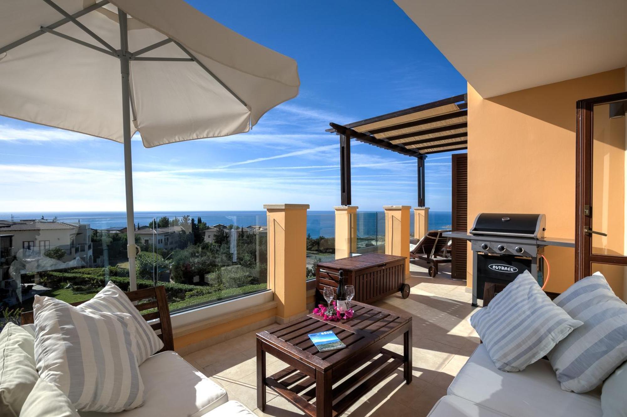 2 Bedroom Apartment Thalassa With Sea And Sunset Views, Aphrodite Hills Resort Куклия Экстерьер фото