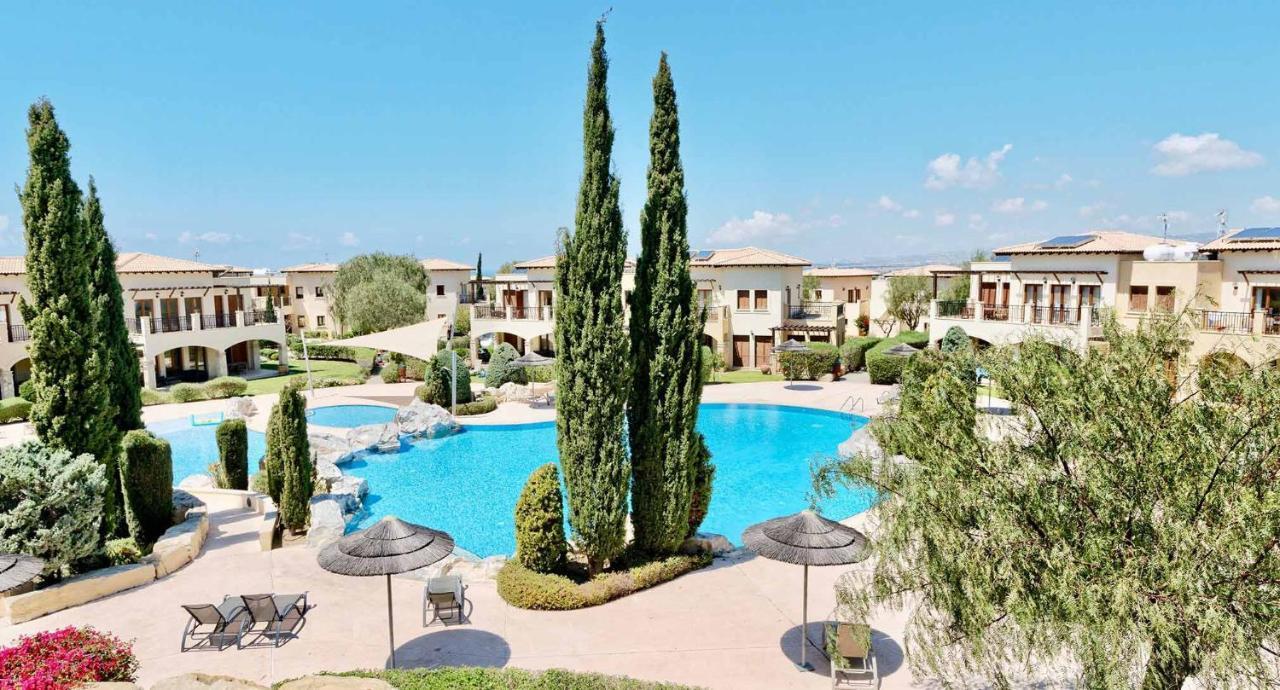 2 Bedroom Apartment Thalassa With Sea And Sunset Views, Aphrodite Hills Resort Куклия Экстерьер фото